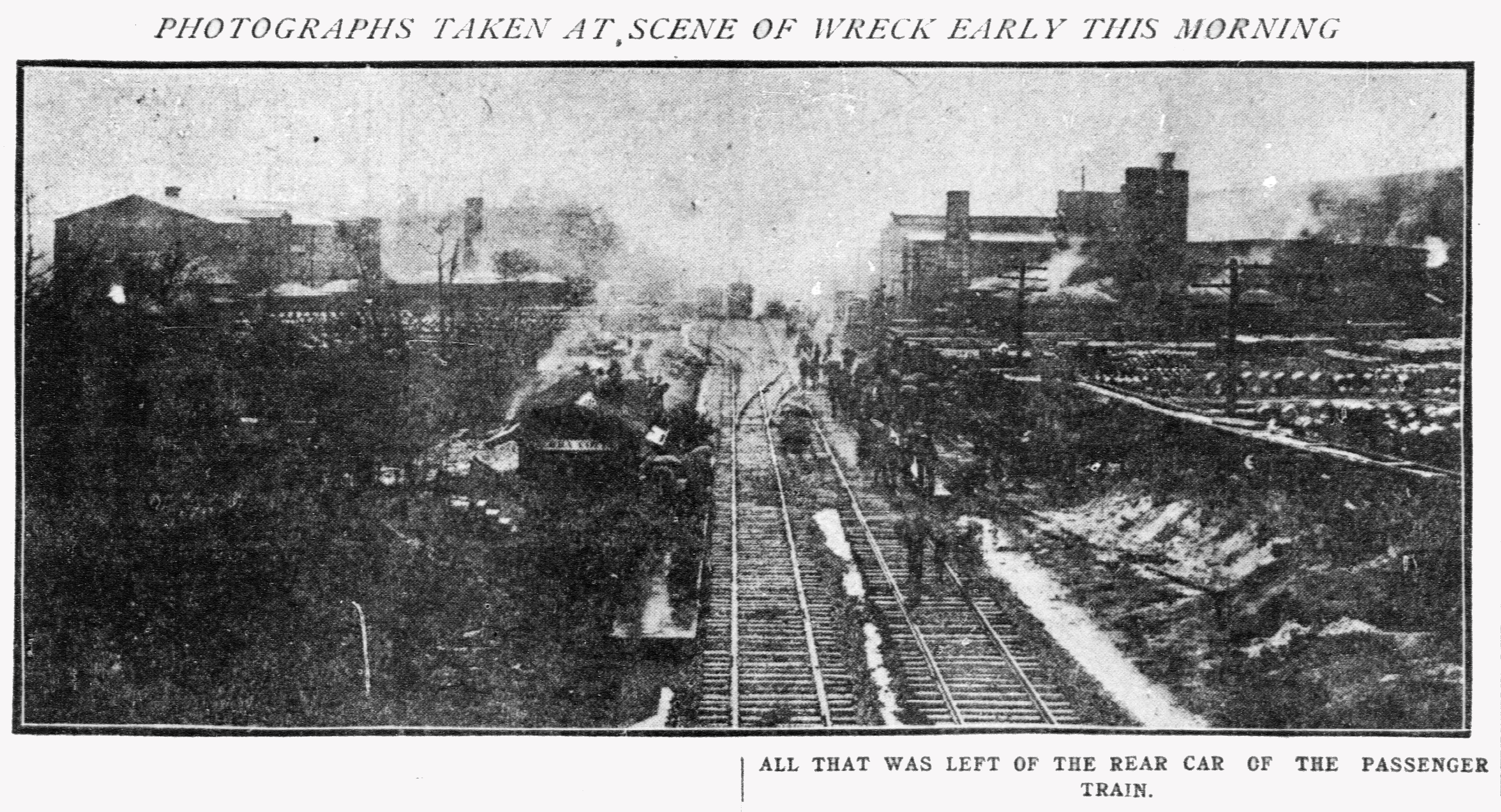 The Great 1906 Train Wreck – Bygone Brookland